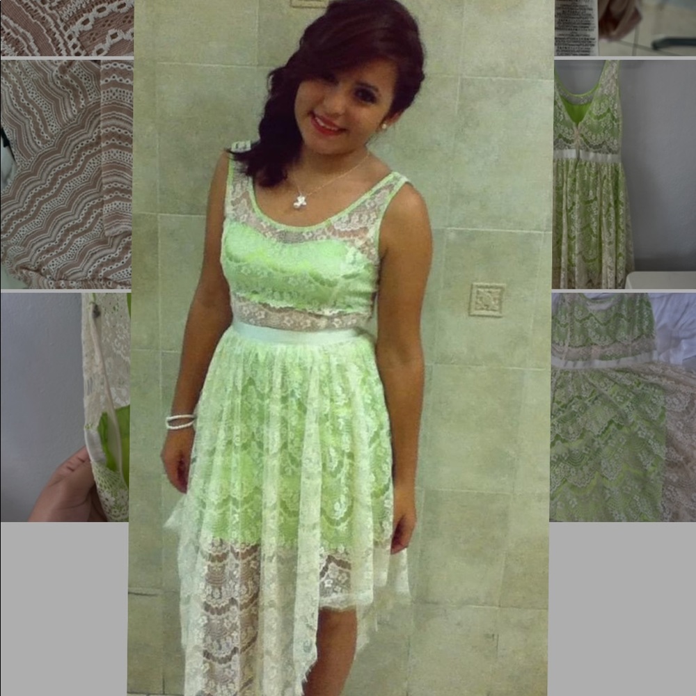 Green dress
